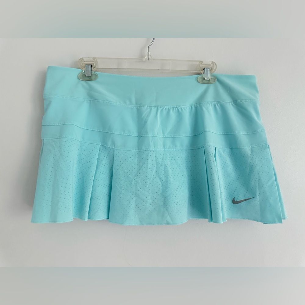 Nike Women's Light Blue Skirt